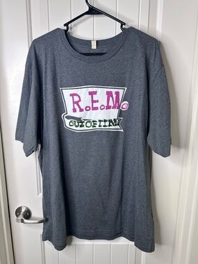 R.E.M. Out of Time Grey Graphic Tee